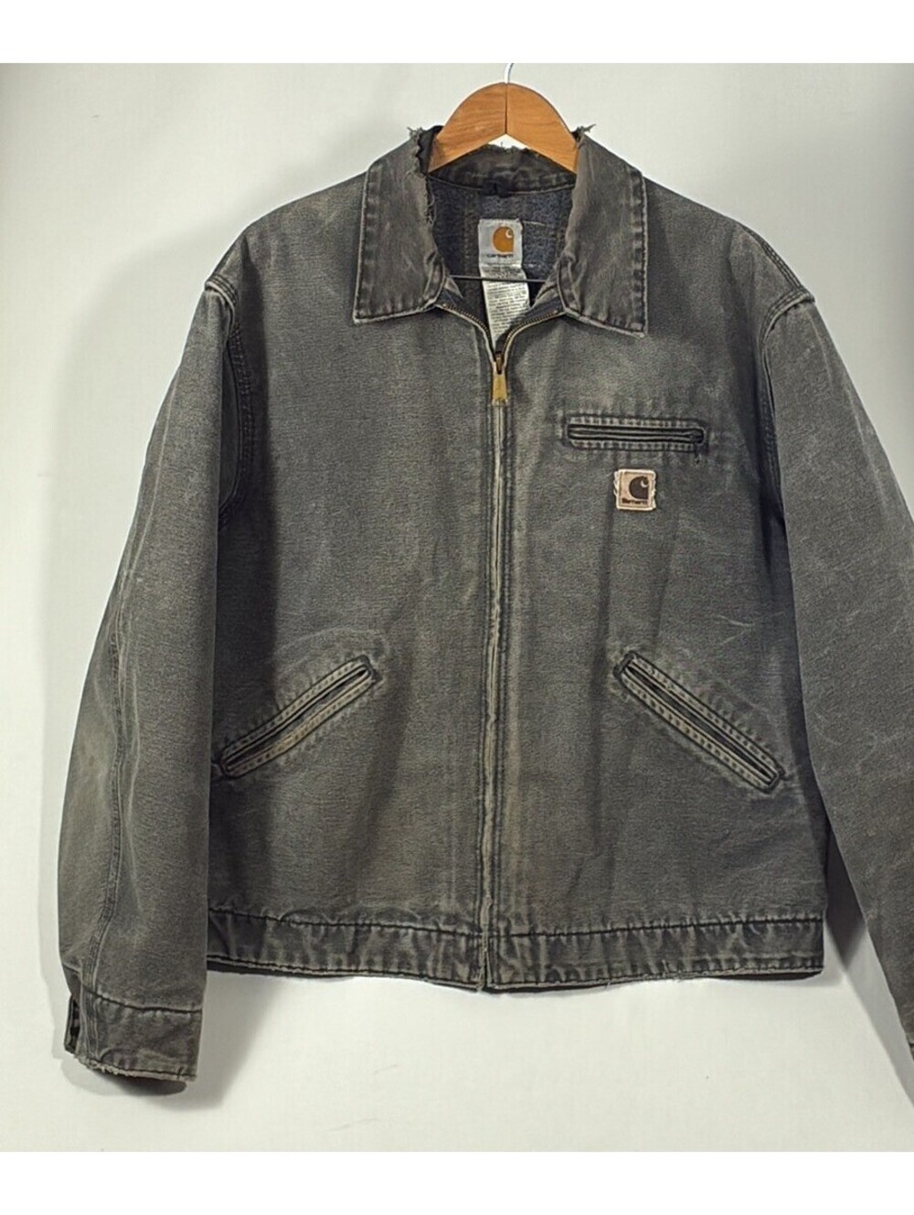 00s Carhartt J97 Detroit Jacket Sun Faded Distressed Skater